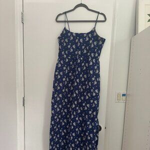 J. Crew floral maxi dress